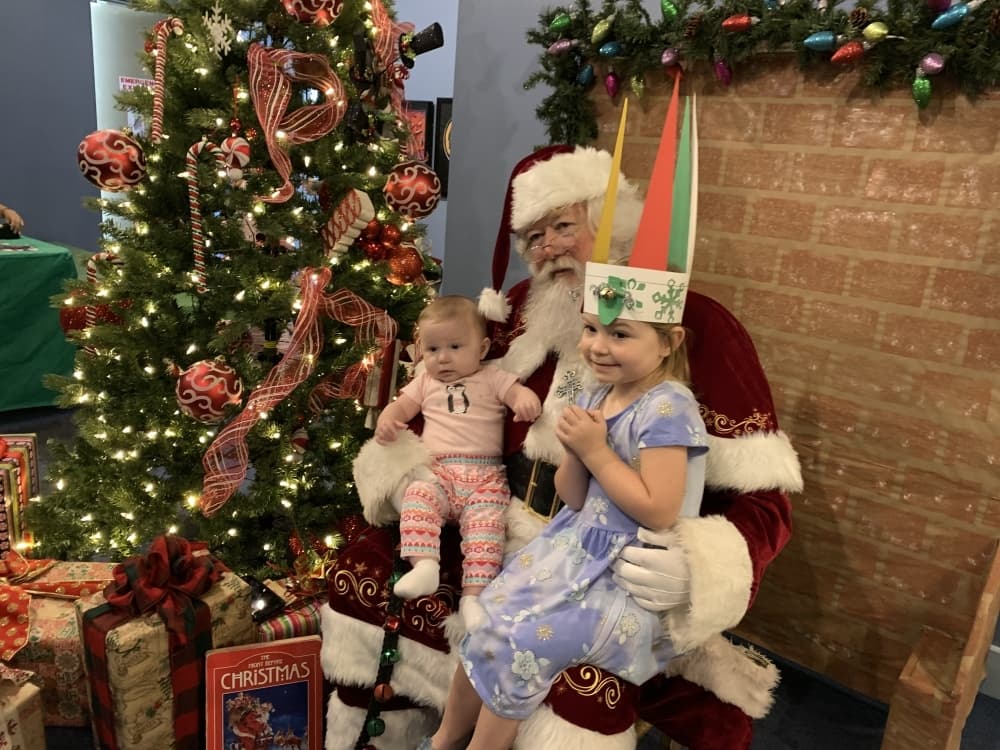 Children can meet Santa at The Woodlands Children's Museum on Dec. 11. (Courtesy The Woodlands Children's Museum)