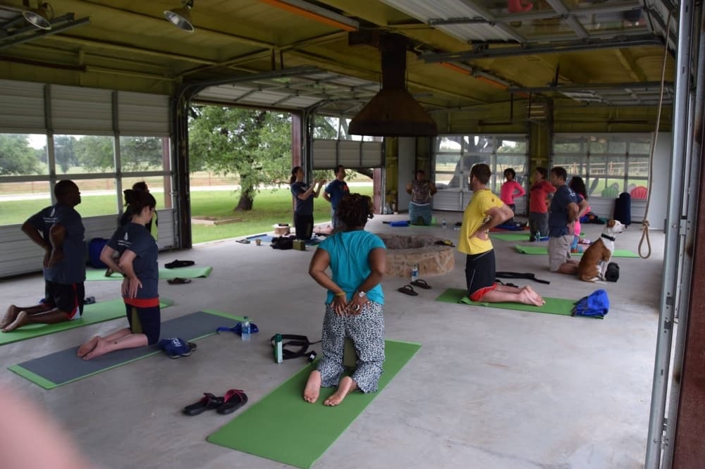
Yoga classes are a core part of what Expedition Balance focuses on. 