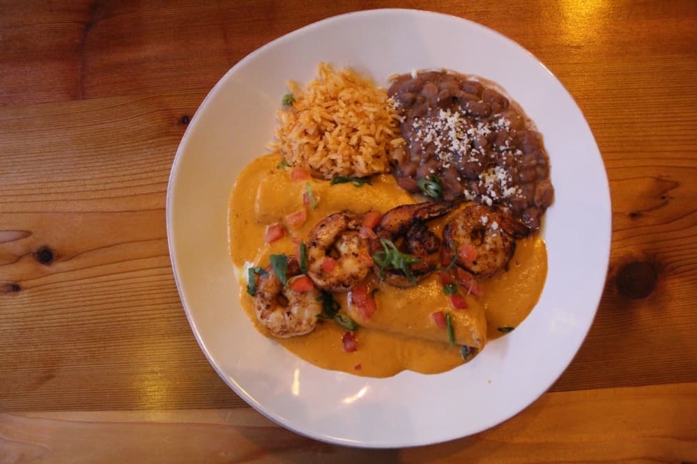 Chipotle Shrimp Enchiladas 