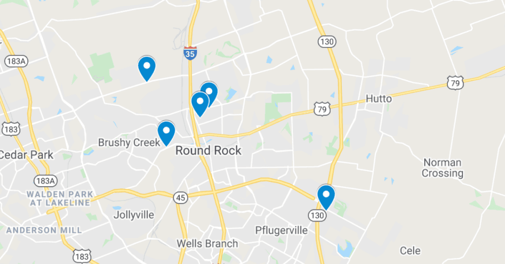 See the 5 latest commercial projects filed in Round Rock and Pflugerville, including new Tropical Smoothie Cafe