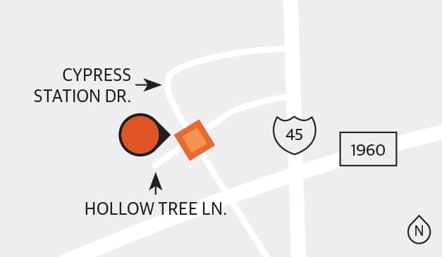 Harris County Precinct 4 completes Cypress Station Drive, Hollow Tree Lane intersection improvements