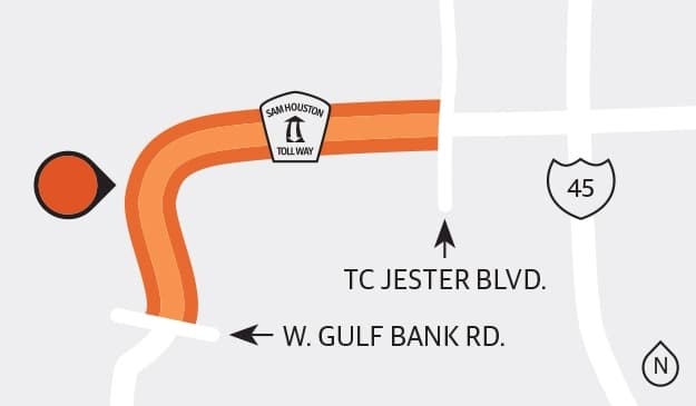 TxDOT, Harris County Precinct 4 wrap up Beltway 8 improvements