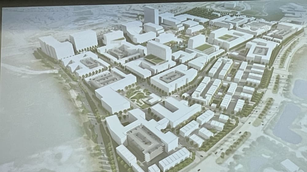 rendering layout of development