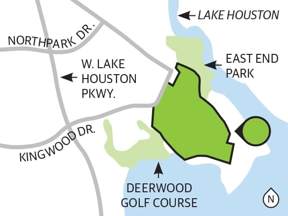 Check out November's featured neighborhood in the Lake Houston area: Kingwood Kings Point Village, 77345