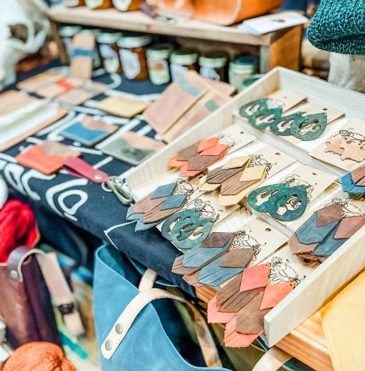 Handcrafted, high-end jewelry is a staple of Texas Artisan Markets. (Courtesy Lauren Fritz)