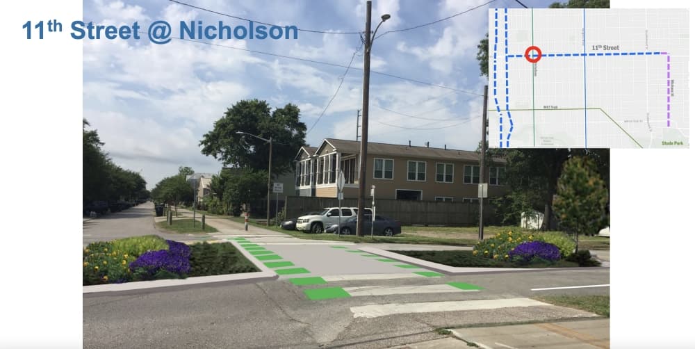 Houston targeting early 2022 for construction on 11th Street Bikeway