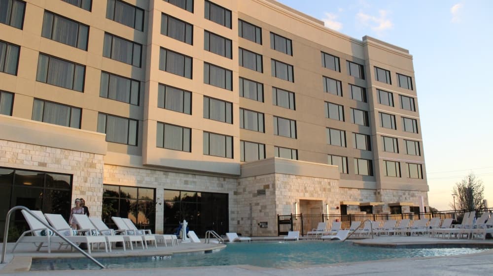 The Westin has a full-sized fitness pool. (Sandra Sadek/Community Impact Newspaper)