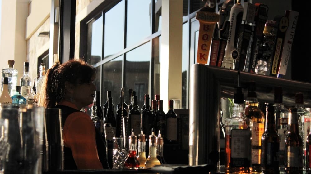 The hotel includes a bar, a restaurant and a coffee shop. (Sandra Sadek/Community Impact Newspaper)
