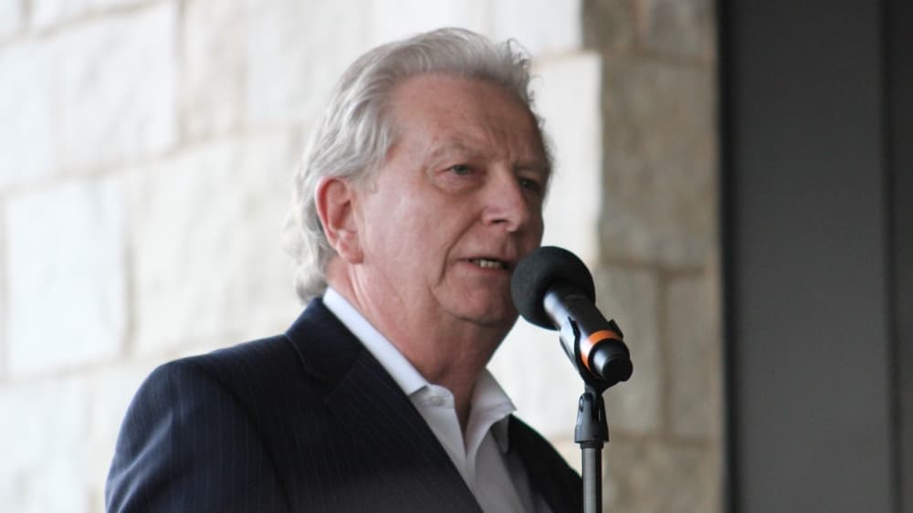 Paul Barham, CEO of Harrell Hospitality Group, which makes up SRH Hospitality, was in attendance. (Sandra Sadek/Community Impact Newspaper)