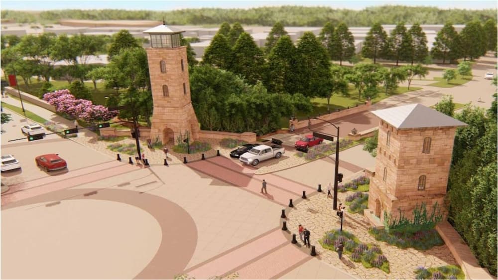 Colleyville breaks ground on new towers at Main Street, Hwy. 26 intersection