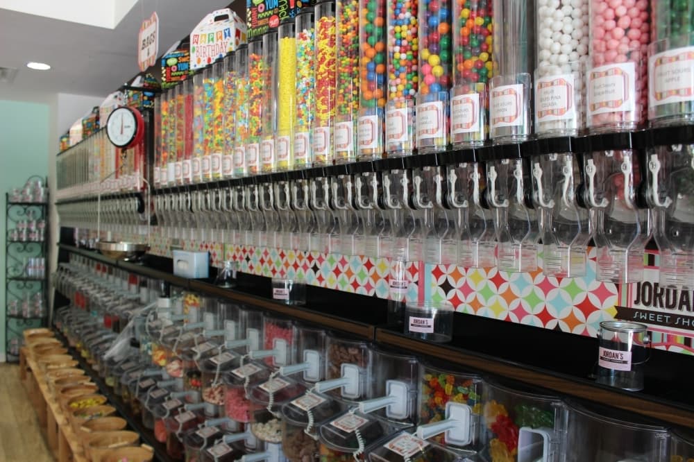 Jordan's Sweet Shoppe has over 200 types of candies and confections. (Ally Bolender/Community Impact)