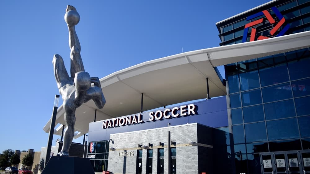 Frisco’s National Soccer Hall of Fame could spur media events and visits from fans attending matches, according to Visit Frisco. (Matt Payne/Community Impact Newspaper)
