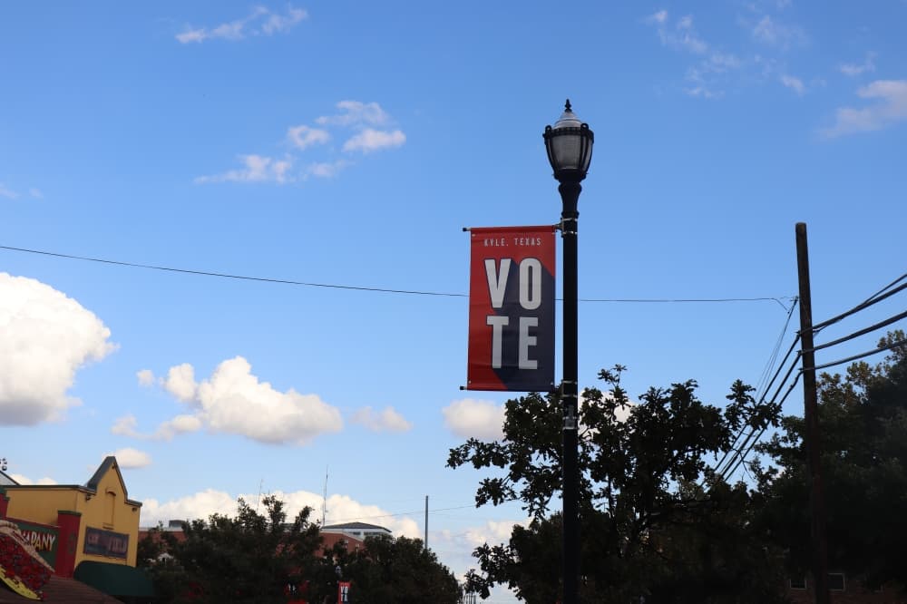 Early voting begins for runoff elections in Buda, Kyle