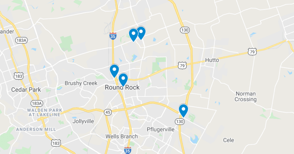 See the 5 latest commercial projects filed in Round Rock and Pflugerville, including a new church