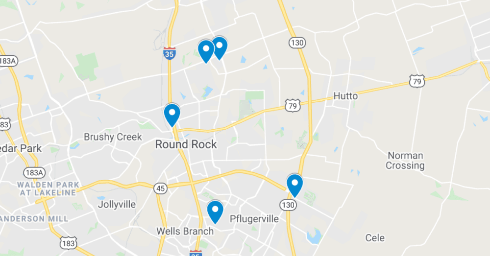 See the 5 latest commercial projects filed in Round Rock and Pflugerville, including new renovations to dentistry