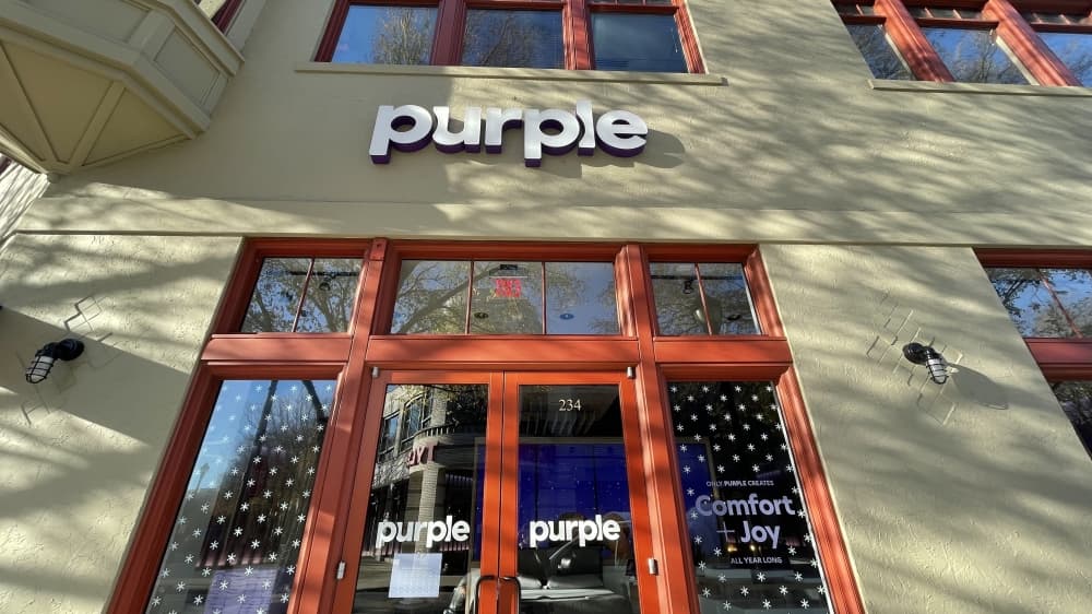 Purple mattress showroom now open in Southlake Town Square