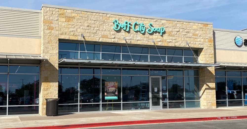 Round Rock's Buff City Soap opening delayed to January 2022