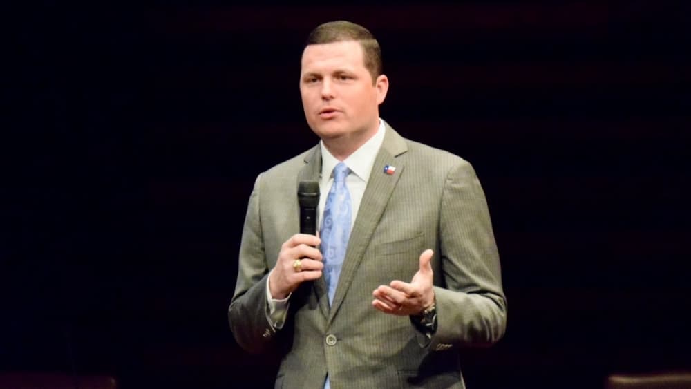 State Rep Jared Patterson, R-Frisco, said the electricity grid presents "very complicated issues that have very complicated responses." (Matt Payne/Community Impact Newspaper)