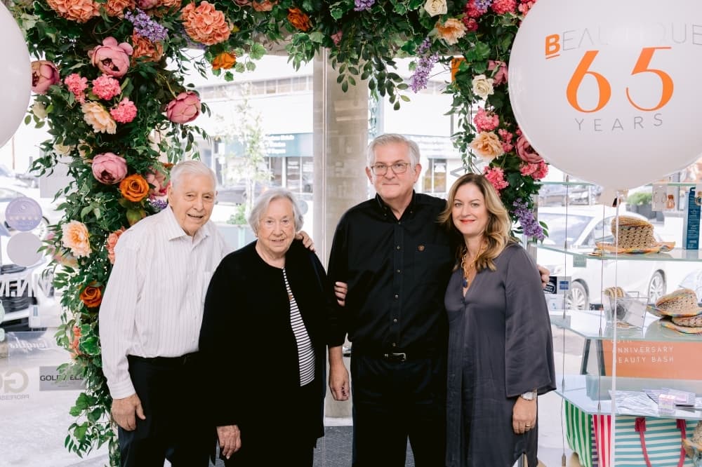 
Frank and Ginny Burge (left) co-own the business with children Frank Jr. and Susan Finn. (Courtesy Mark L. Simmons Photography)