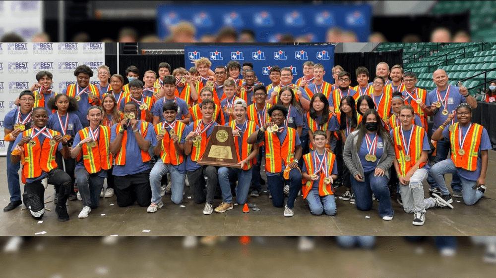Hutto High School robotics team takes UIL state championship