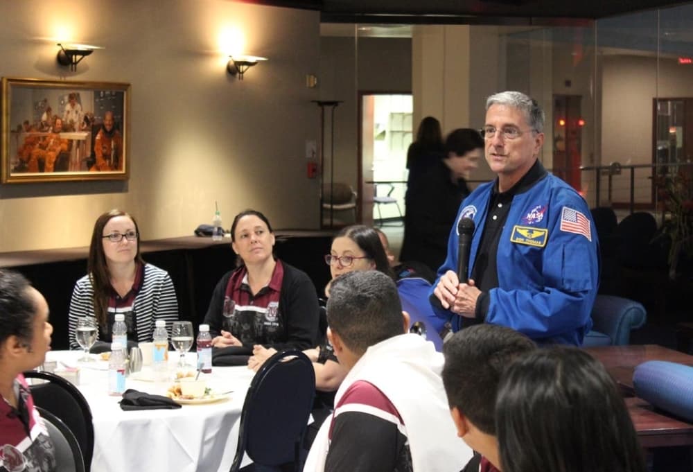 Space Center Houston will continue to host astronauts meet and greets Dec. 10-Jan. 7. (Courtesy Space Center Houston)