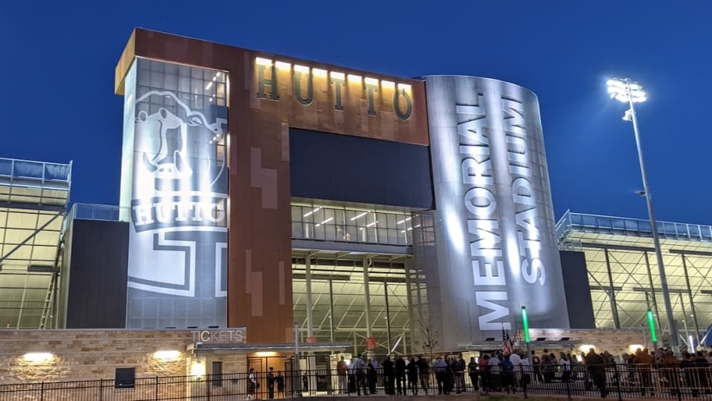 Hutto Memorial Stadium officially reopens following renovations