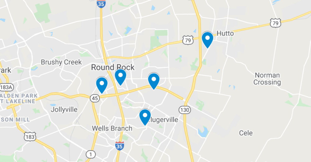 Check out the 5 latest commercial projects filed in Round Rock, Pflugerville and Hutto, including Take 5 Oil Change