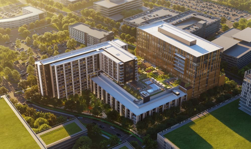 Brandywine Realty Trust to bring mixed-use development Uptown ATX to IBM Broadmoor Campus