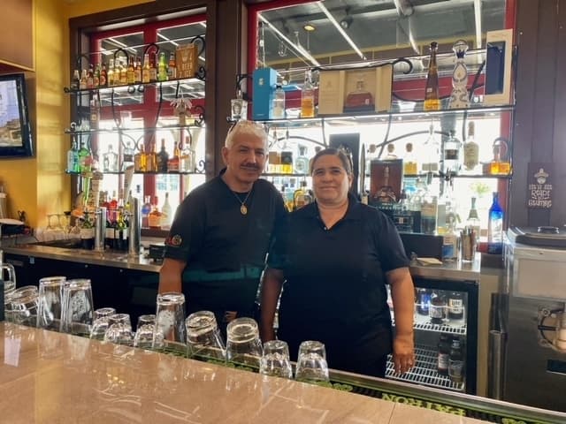 Gabriel and Sandra Correa own Chitos Authentic Mexican Restaurant in Frisco. (Yvonne Brown/Community Impact Newspaper)