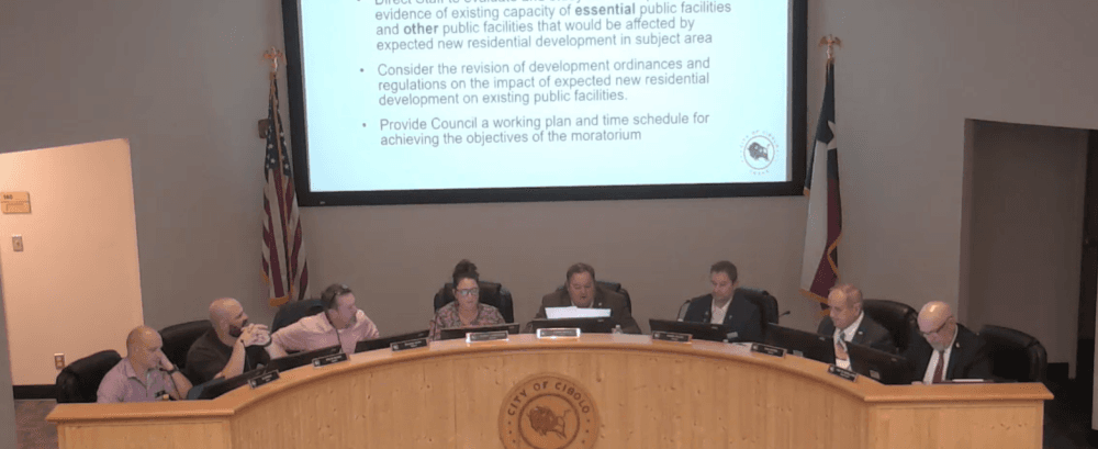 Cibolo City Council discusses possible building moratorium, city study