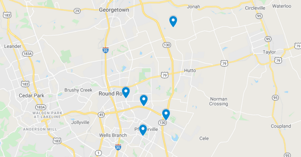 Check out the 5 latest commercial projects filed in Round Rock, Pflugerville and Hutto, including David Hernandez Ministries renovations