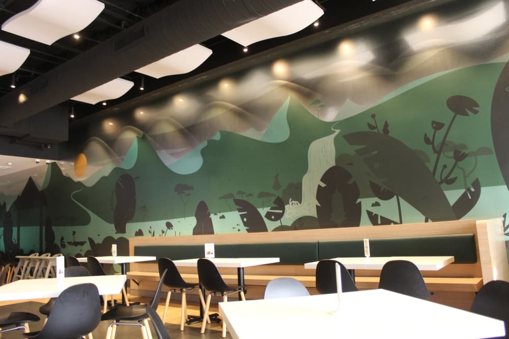 Asian Mint restaurant.