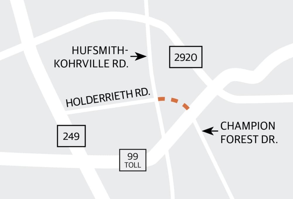 Harris County Precinct 4 studying project to extend Holderrieth Road