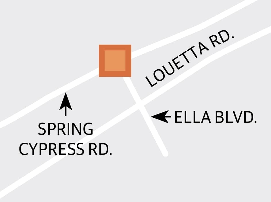 Spring Cypress Road, Ella Boulevard intersection improvements (Designed by Ronald Winters)