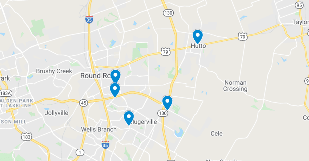 See the 5 latest commercial projects filed in Round Rock, Pflugerville and Hutto, including Shark Bite Fish House