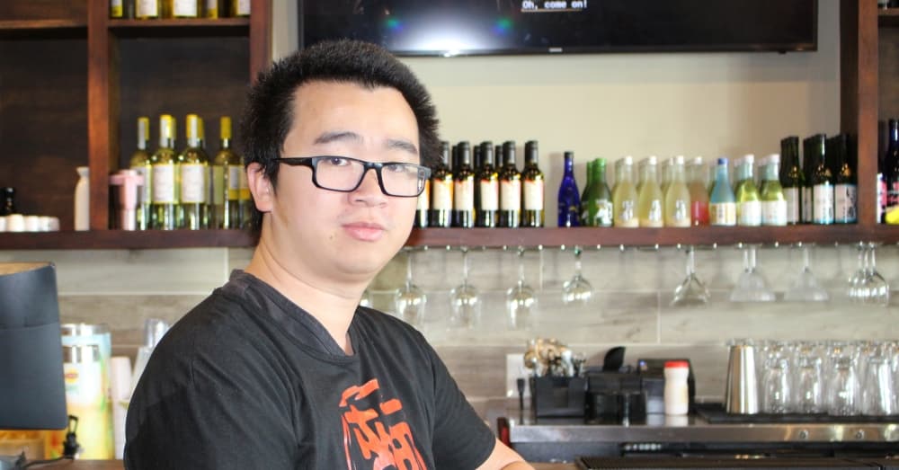 Leo Cai moved to the U.S. in 2010 and opened Airi Poke & Ramen in New Caney in 2018. (Wesley Gardner/Community Impact Newspaper)