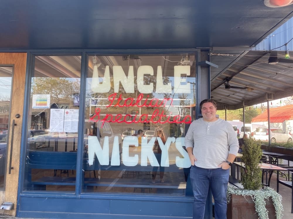 Nic Yanes, co-owner of Uncle Nicky’s.