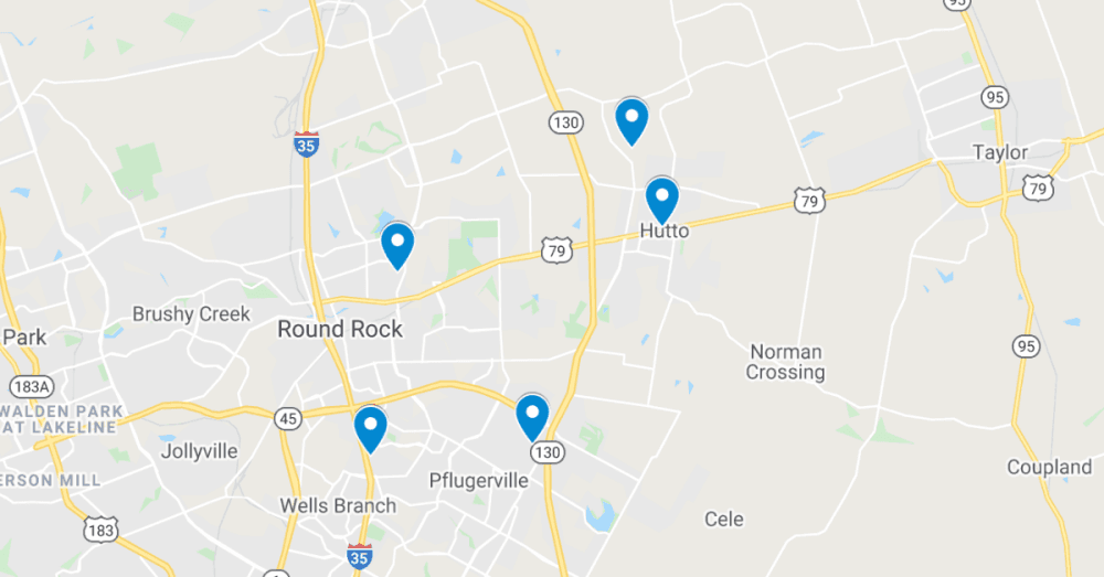 See the 5 latest commercial projects filed in Round Rock, Pflugerville and Hutto, including new hotel pool