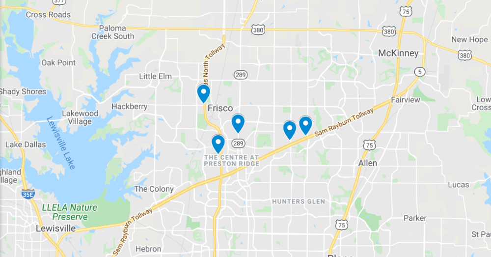 Check out these five new commercial projects coming to Frisco, including Curry Pizza House Independence