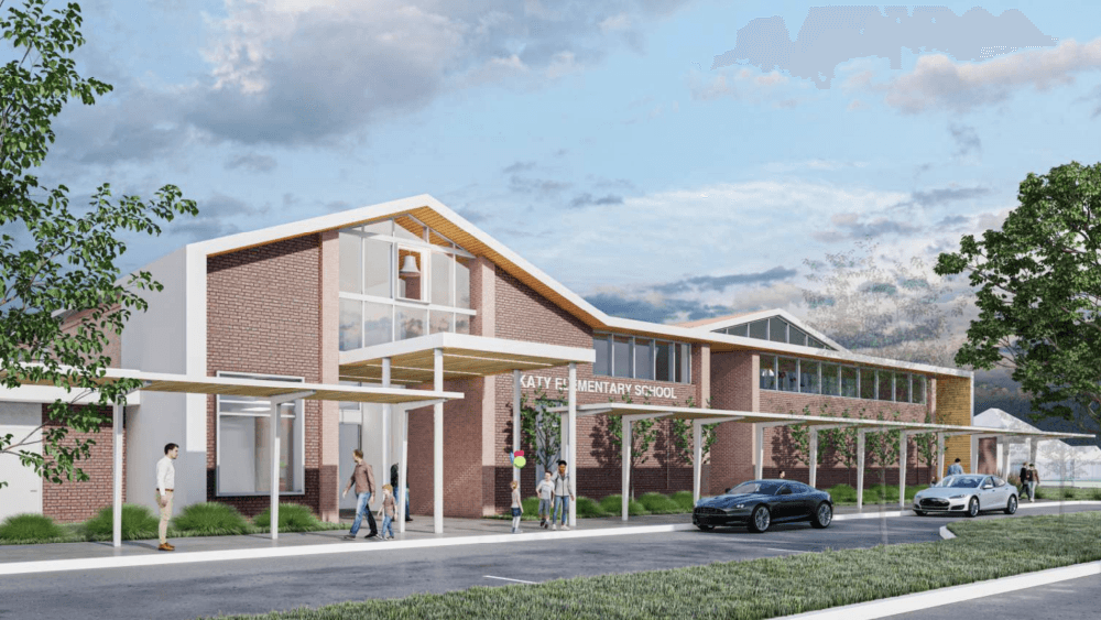 After receiving community feedback, Kirksey architecture presented updated plans for the school's exterior on Dec. 13.