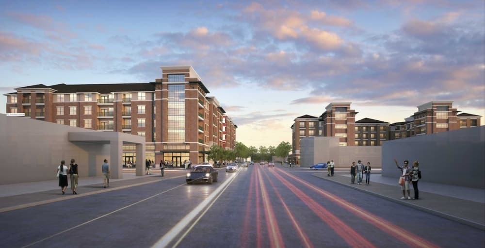 Developer breaks ground on Old Town Lewisville apartment project