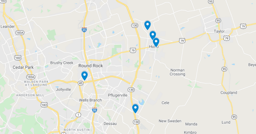 Check out 5 commercial projects for housing, real estate filed in Round Rock, Pflugerville and Hutto