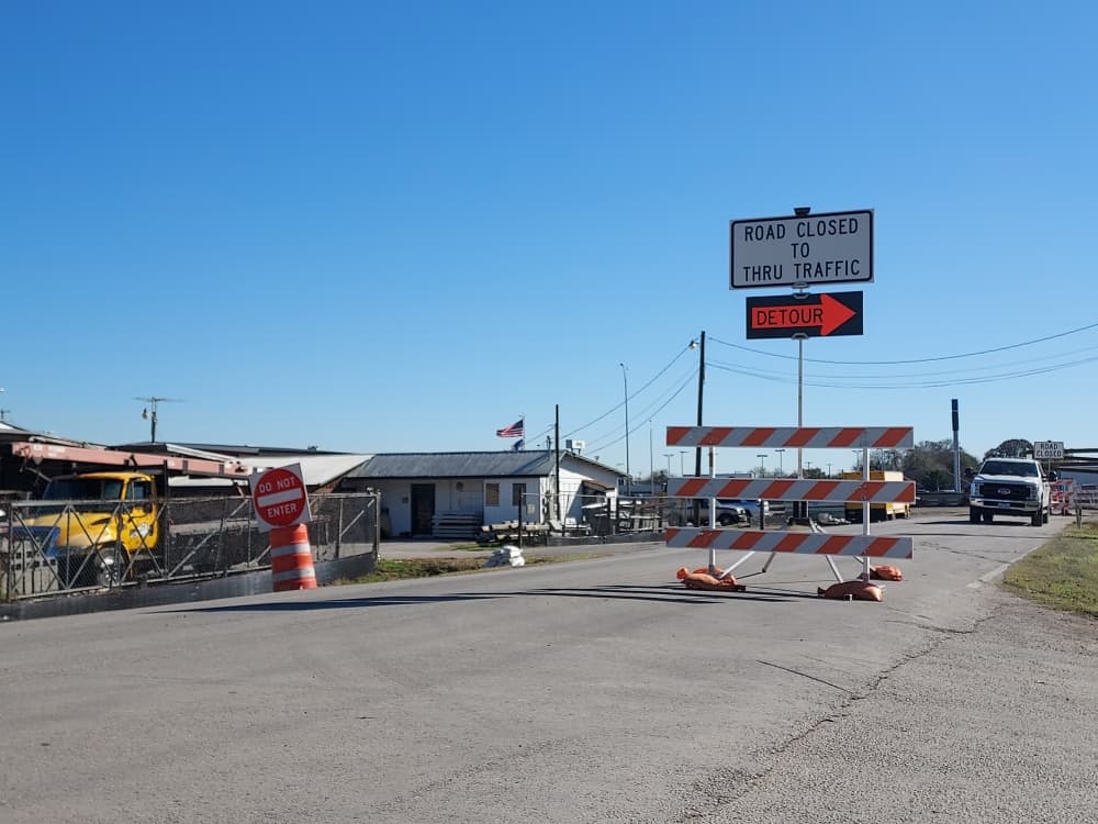 A portion of McQueeney Road will remain closed until March; I-35 expansion project continues and more traffic updates in New Braunfels