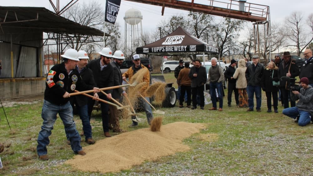 Tupps Brewery celebrates new site in east McKinney with groundbreaking ceremony