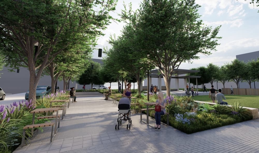 Vertical construction starting at Northline mixed-use development in Leander