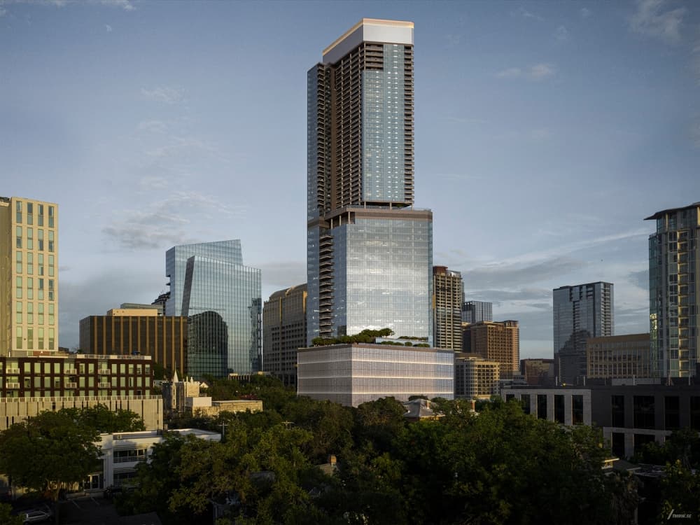 Rendering of Sixth and Guadalupe