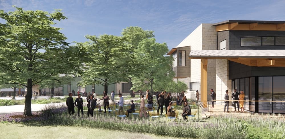cedar park library rendering