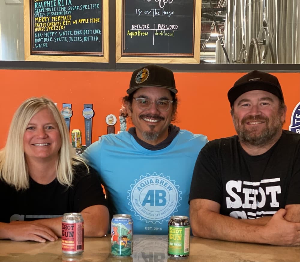 AquaBrew in San Marcos partners with ShotGun Seltzer, Texas' first craft seltzer