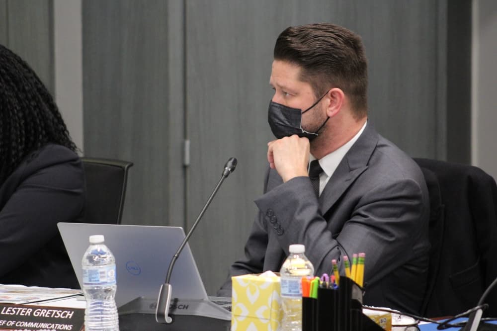 Lester Gretsch was announced as Spring ISD's new chief of communication on Jan. 11. (Emily Lincke/Community Impact Newspaper)