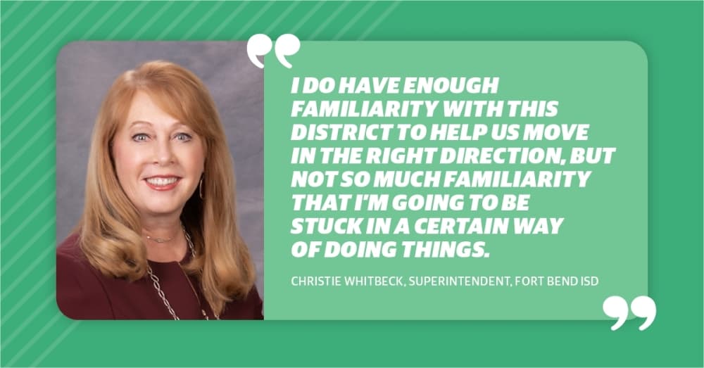 Meet the new Fort Bend ISD superintendent: Christie Whitbeck takes the reigns of the district